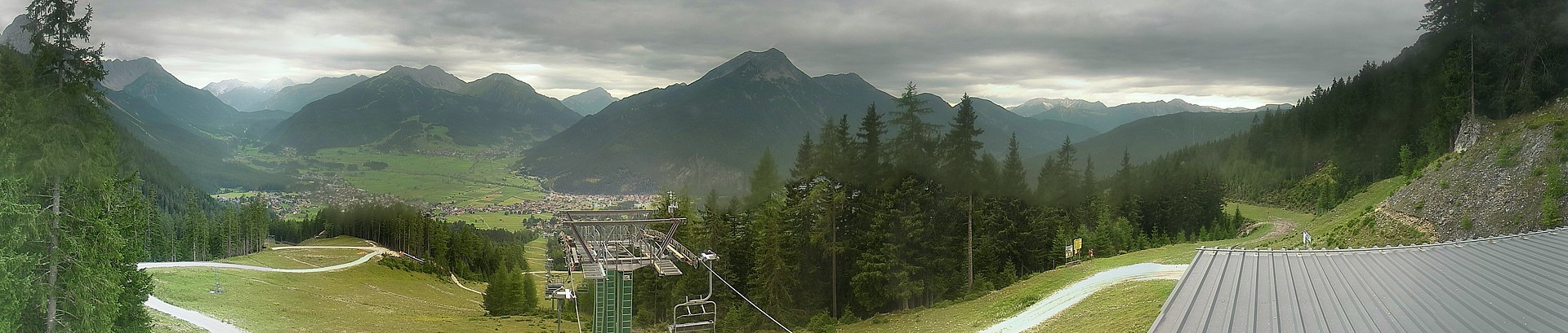 Archiv Foto Webcam 3er Sessellift im Skigebiet Ehrwald