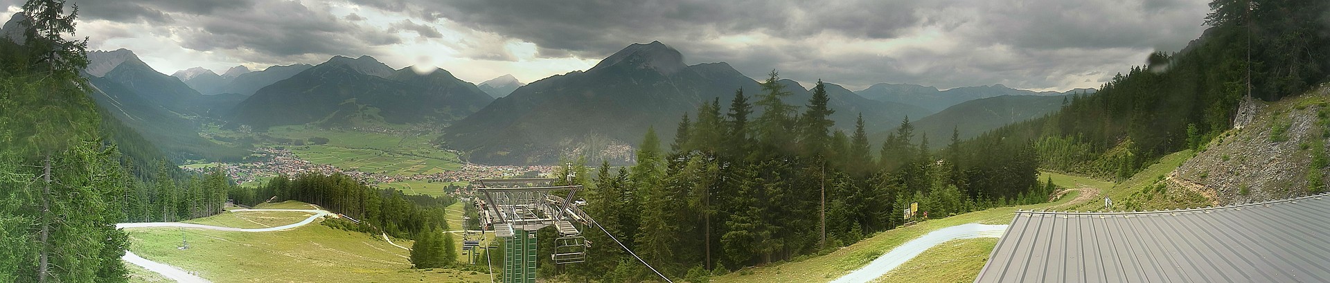 Archiv Foto Webcam 3er Sessellift im Skigebiet Ehrwald