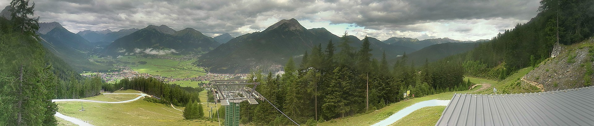 Archiv Foto Webcam 3er Sessellift im Skigebiet Ehrwald