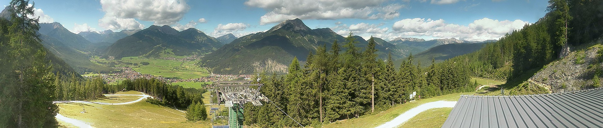 Archiv Foto Webcam 3er Sessellift im Skigebiet Ehrwald