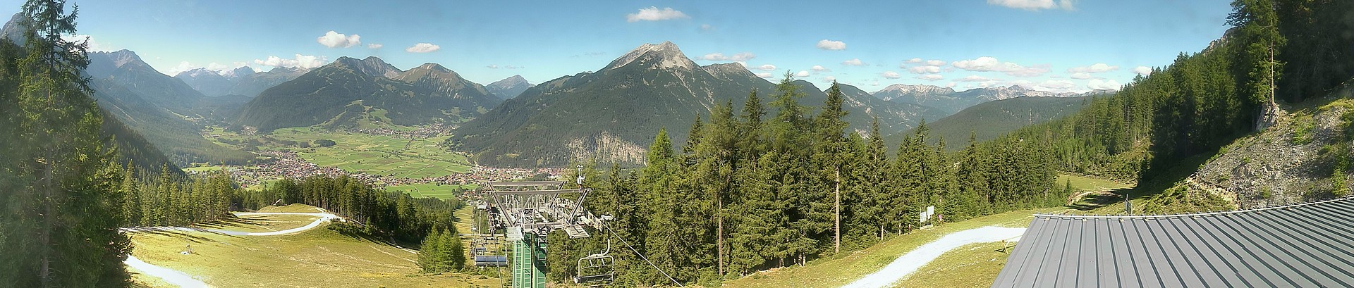 Archiv Foto Webcam 3er Sessellift im Skigebiet Ehrwald