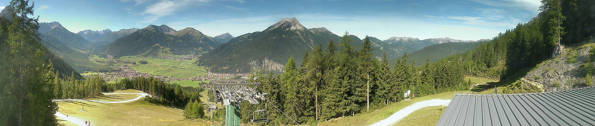 Archiv Foto Webcam 3er Sessellift im Skigebiet Ehrwald