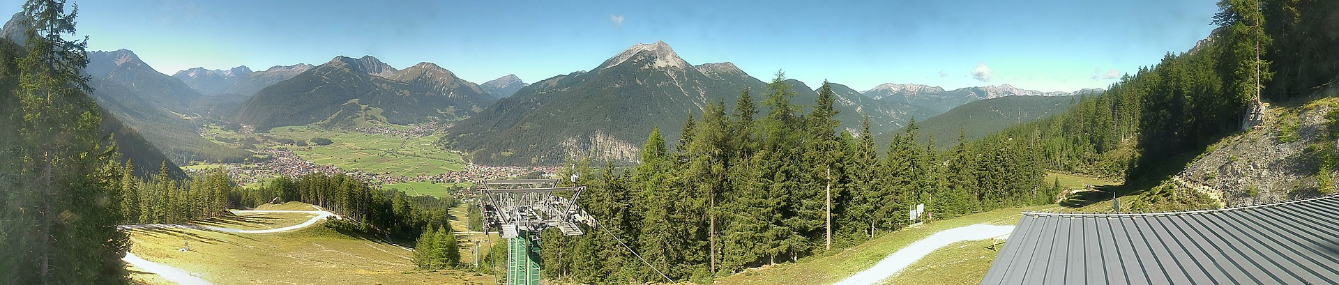 Archiv Foto Webcam 3er Sessellift im Skigebiet Ehrwald