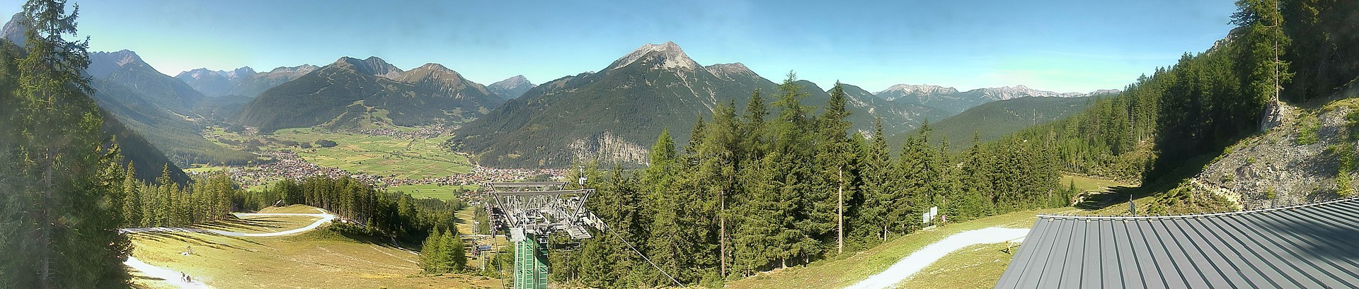 Archiv Foto Webcam 3er Sessellift im Skigebiet Ehrwald
