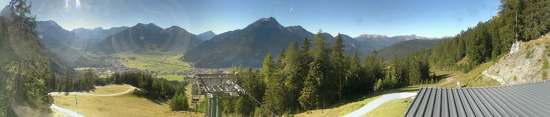 Archiv Foto Webcam 3er Sessellift im Skigebiet Ehrwald