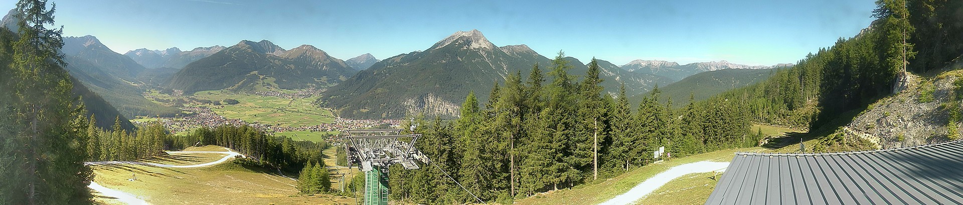 Archiv Foto Webcam 3er Sessellift im Skigebiet Ehrwald