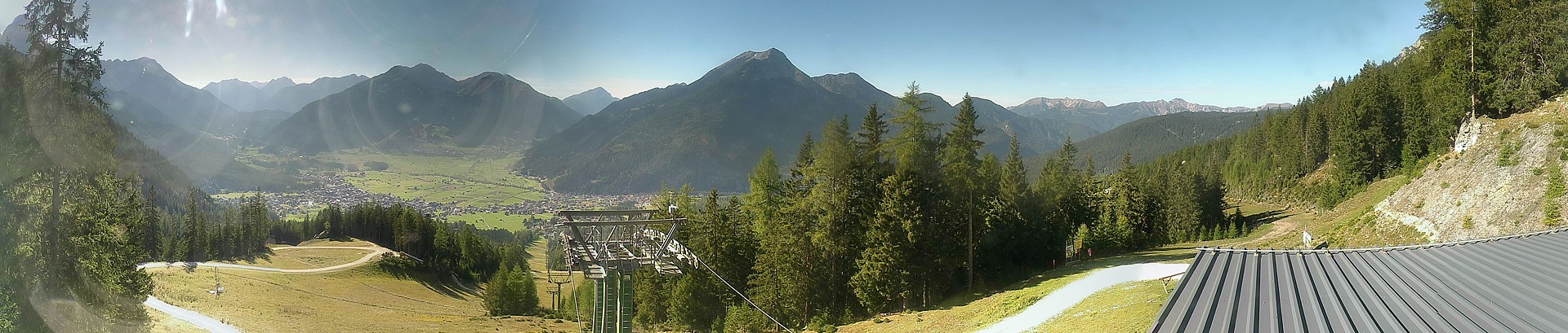 Archiv Foto Webcam 3er Sessellift im Skigebiet Ehrwald