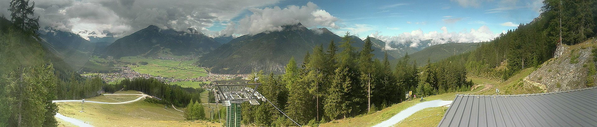 Archiv Foto Webcam 3er Sessellift im Skigebiet Ehrwald