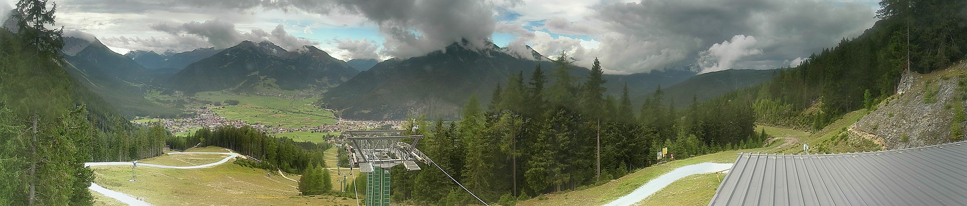 Archiv Foto Webcam 3er Sessellift im Skigebiet Ehrwald
