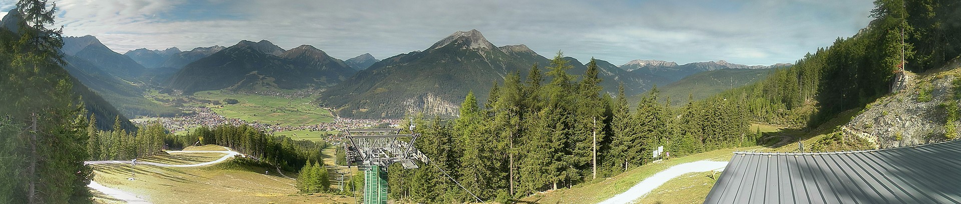 Archiv Foto Webcam 3er Sessellift im Skigebiet Ehrwald