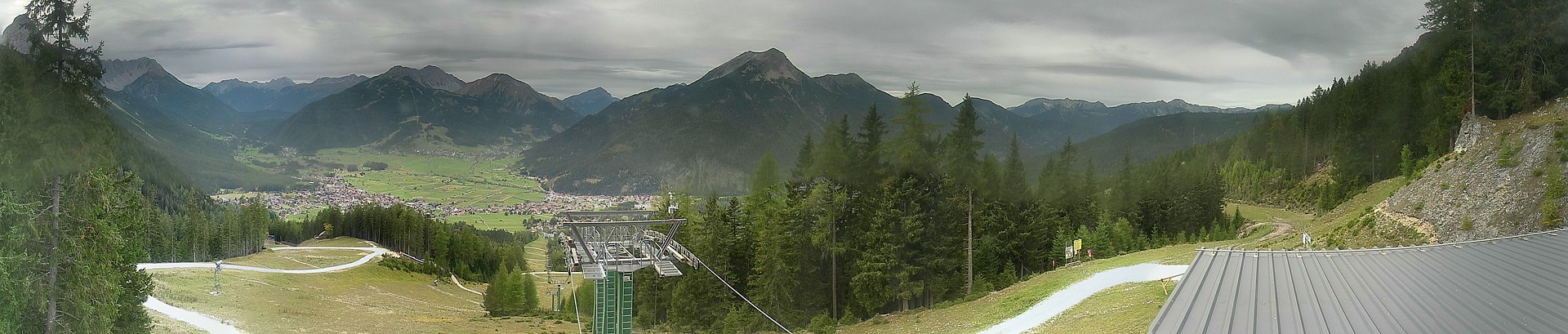 Archiv Foto Webcam 3er Sessellift im Skigebiet Ehrwald
