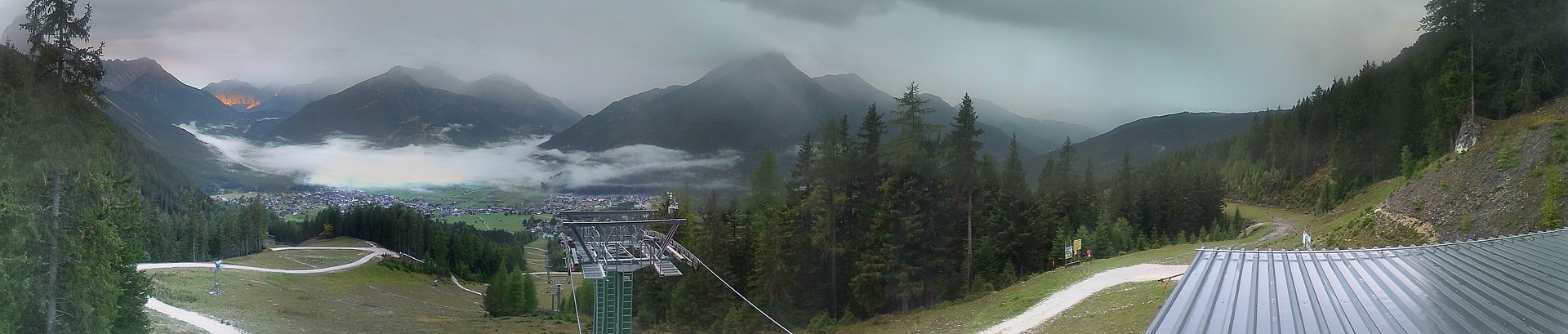 Archiv Foto Webcam 3er Sessellift im Skigebiet Ehrwald