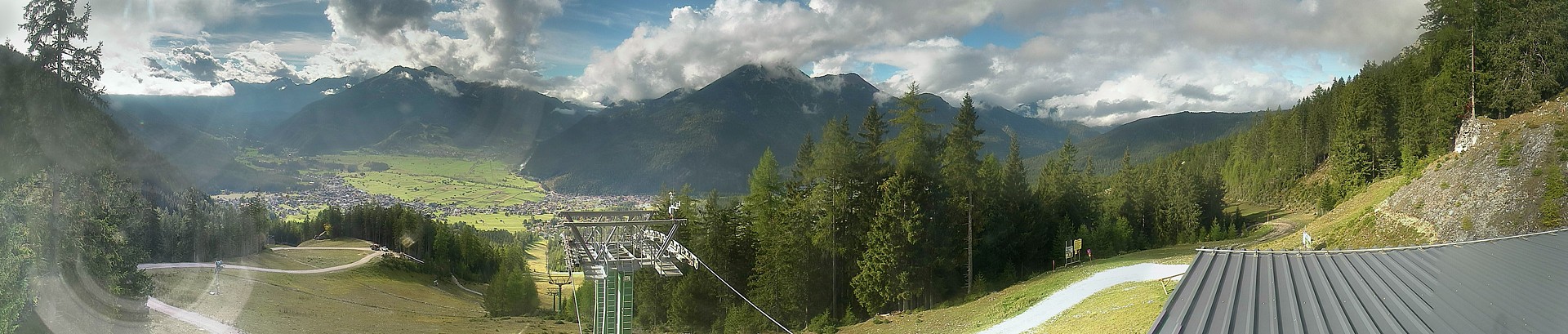 Archiv Foto Webcam 3er Sessellift im Skigebiet Ehrwald