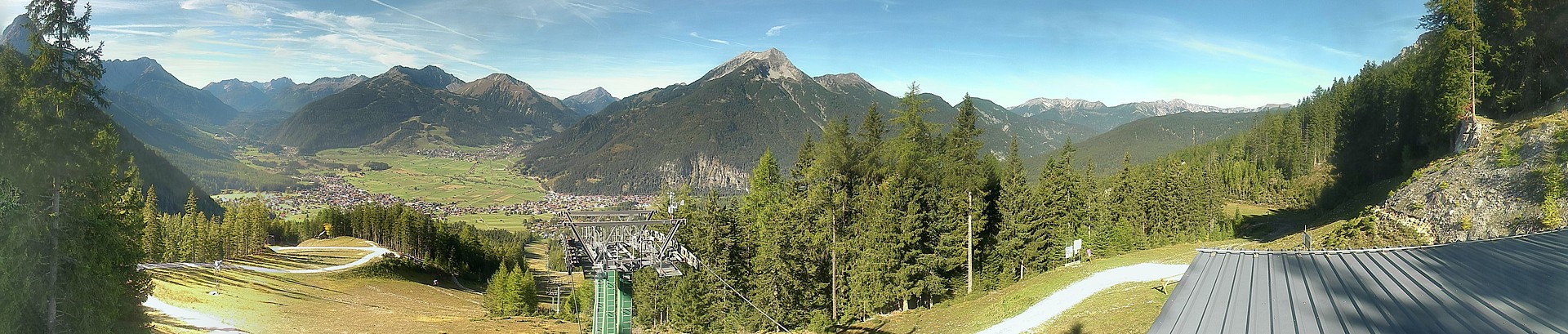 Archiv Foto Webcam 3er Sessellift im Skigebiet Ehrwald