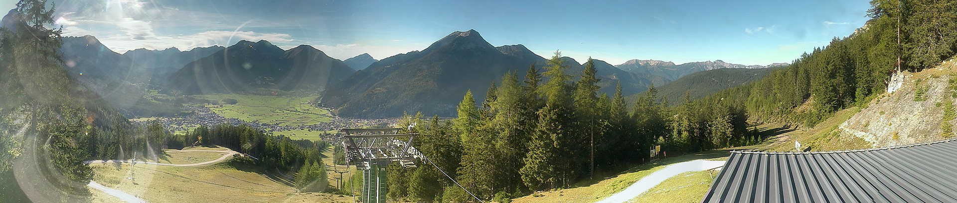 Archiv Foto Webcam 3er Sessellift im Skigebiet Ehrwald