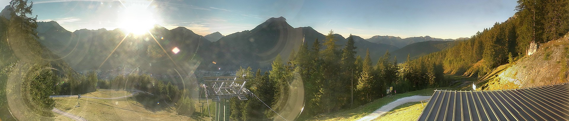 Archiv Foto Webcam 3er Sessellift im Skigebiet Ehrwald