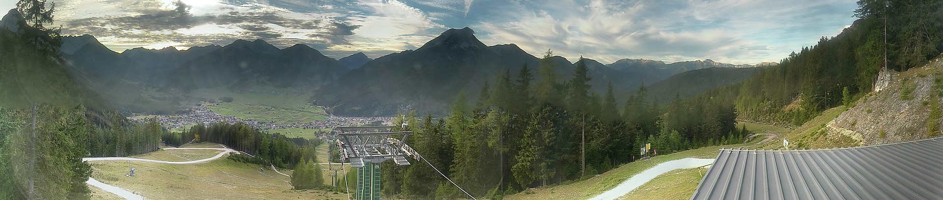 Archiv Foto Webcam 3er Sessellift im Skigebiet Ehrwald