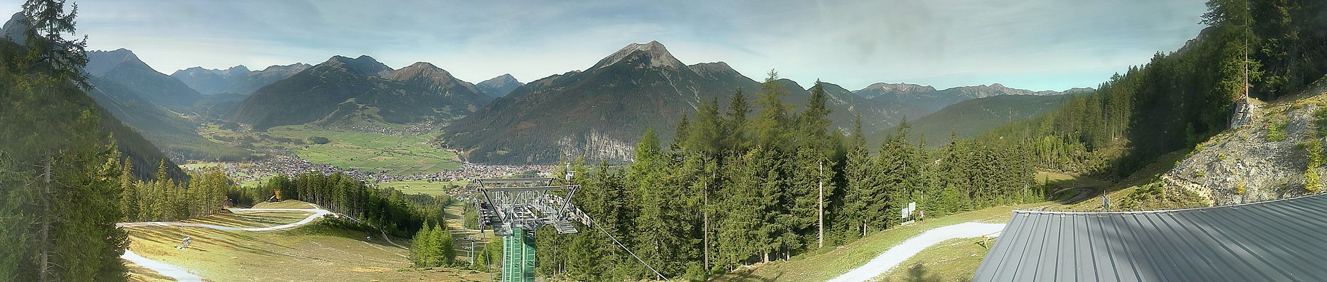 Archiv Foto Webcam 3er Sessellift im Skigebiet Ehrwald