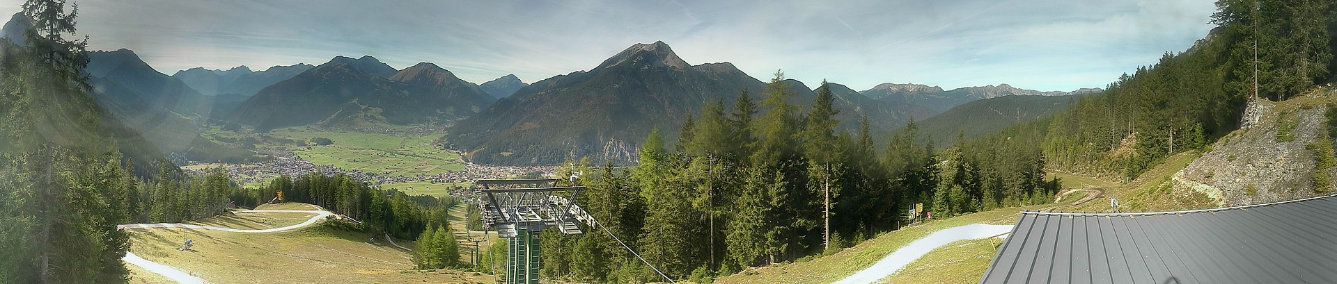 Archiv Foto Webcam 3er Sessellift im Skigebiet Ehrwald