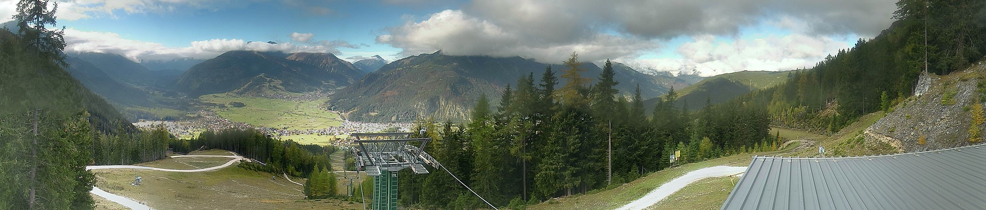 Archiv Foto Webcam 3er Sessellift im Skigebiet Ehrwald