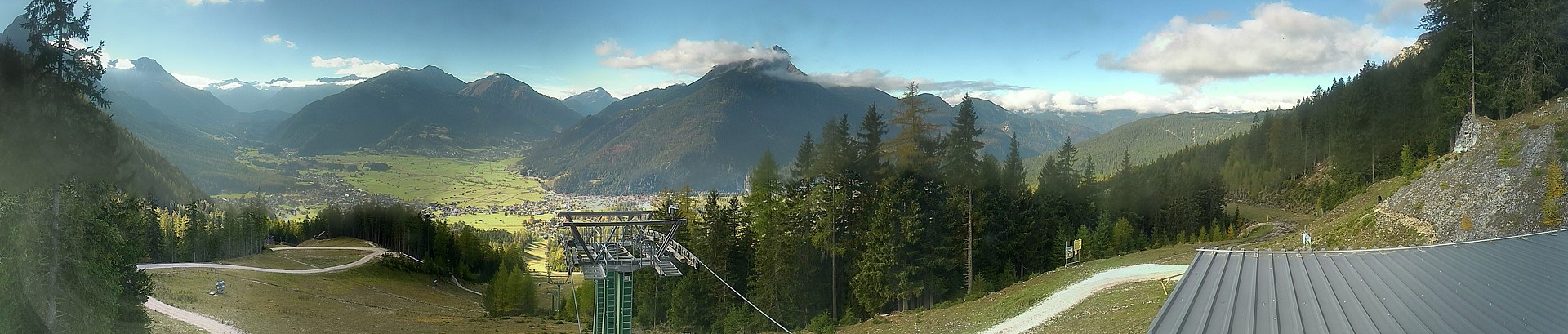 Archiv Foto Webcam 3er Sessellift im Skigebiet Ehrwald