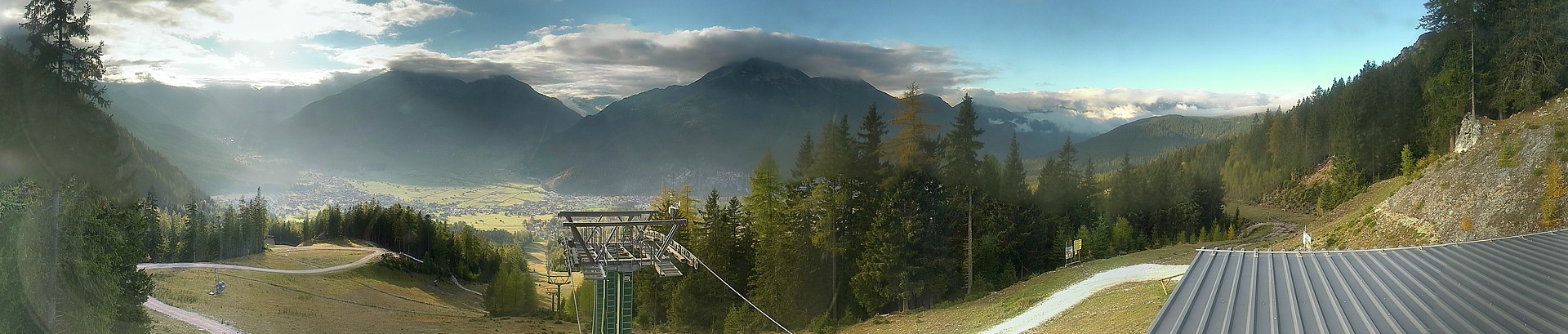 Archiv Foto Webcam 3er Sessellift im Skigebiet Ehrwald