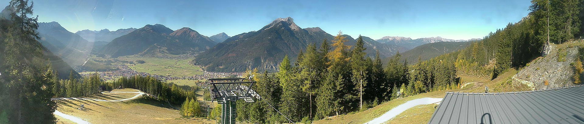 Archiv Foto Webcam 3er Sessellift im Skigebiet Ehrwald