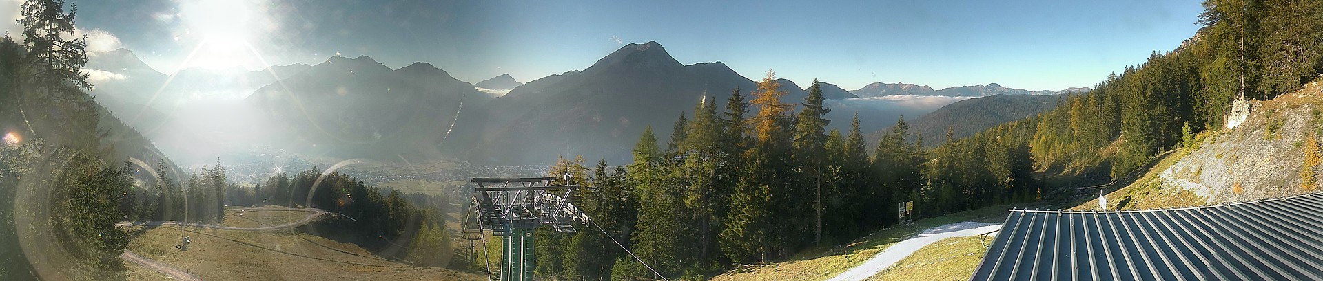 Archiv Foto Webcam 3er Sessellift im Skigebiet Ehrwald