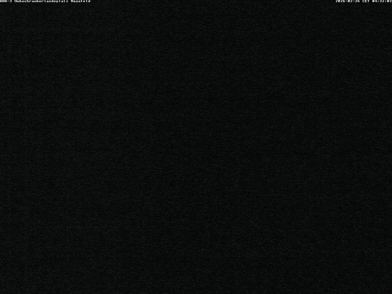 Archived image Webcam Heliport at Skiresort Nassfeld