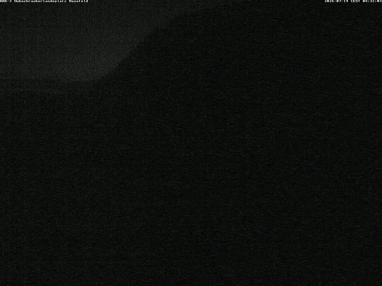 Archived image Webcam Heliport at Skiresort Nassfeld
