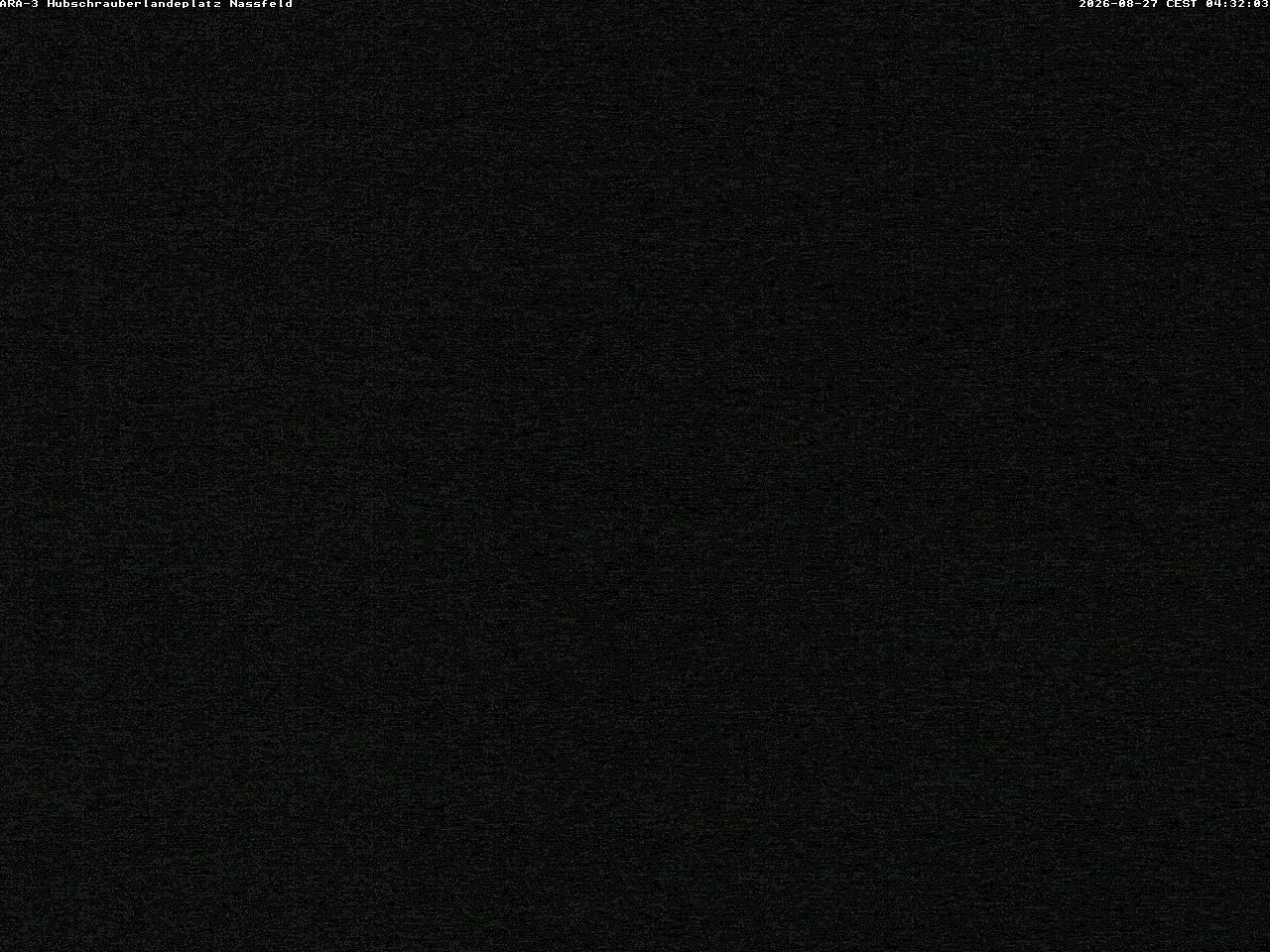 Archived image Webcam Heliport at Skiresort Nassfeld