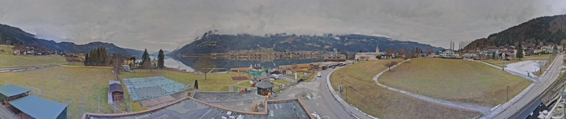 Archiv Foto Webcam Panorama vom Ossiacher See