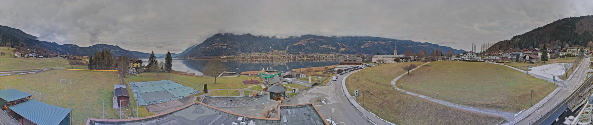 Archiv Foto Webcam Panorama vom Ossiacher See