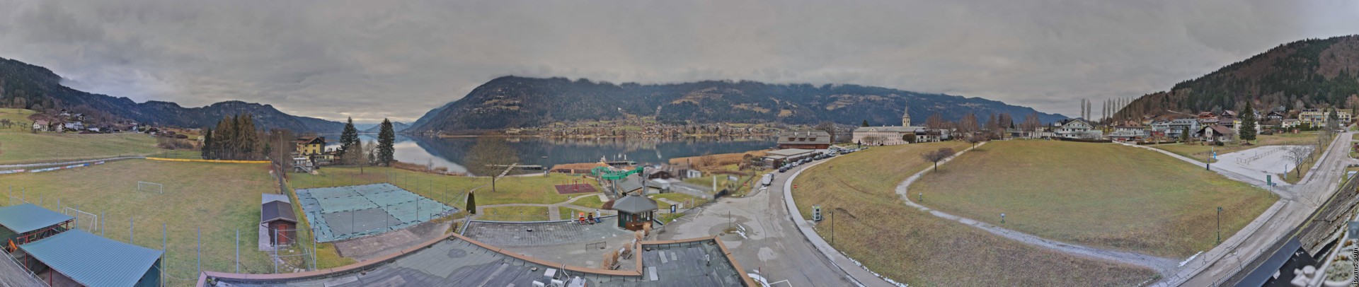 Archiv Foto Webcam Panorama vom Ossiacher See