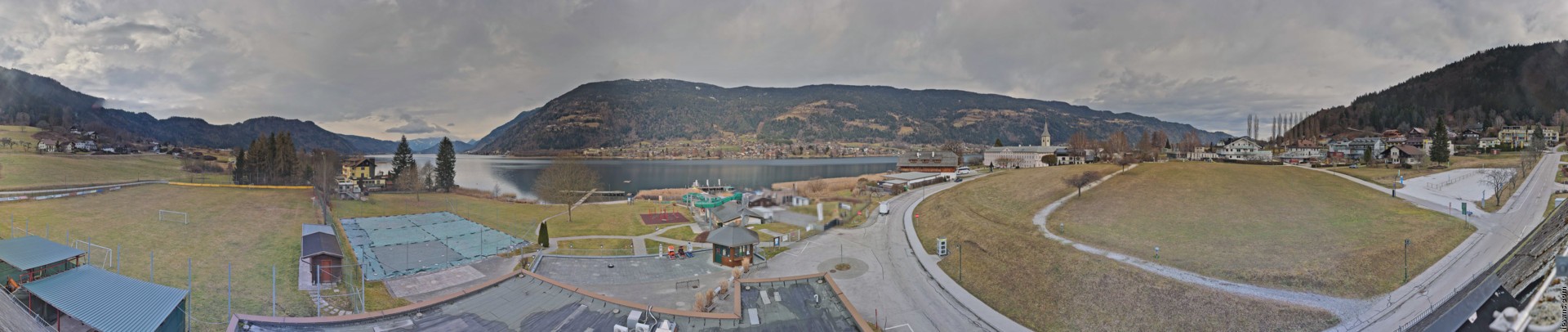 Archiv Foto Webcam Panorama vom Ossiacher See