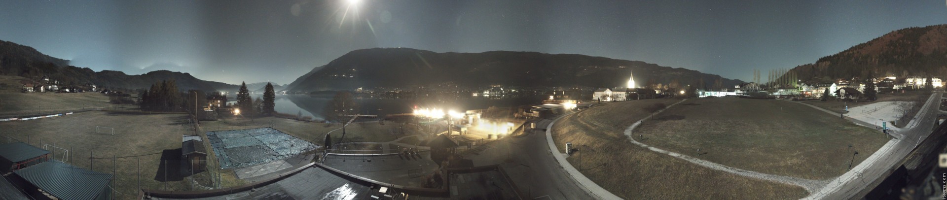 Archived image Webcam Panorama view Lake Ossiach