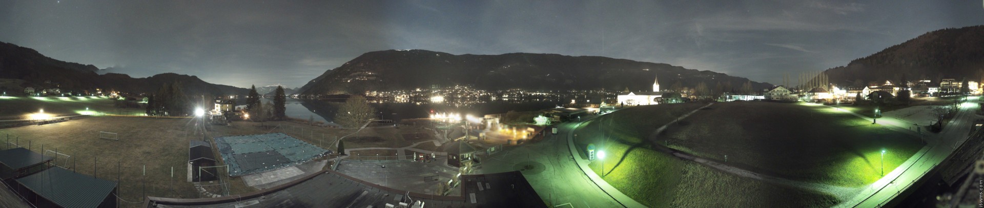 Archived image Webcam Panorama view Lake Ossiach