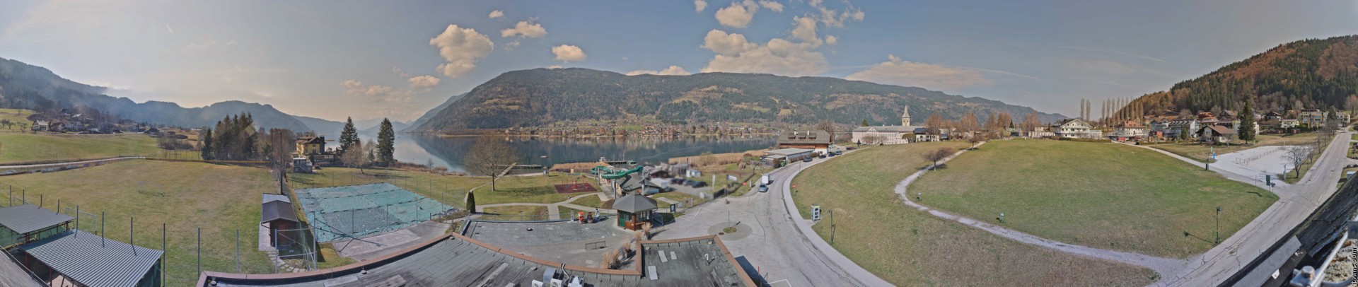 Archiv Foto Webcam Panorama vom Ossiacher See