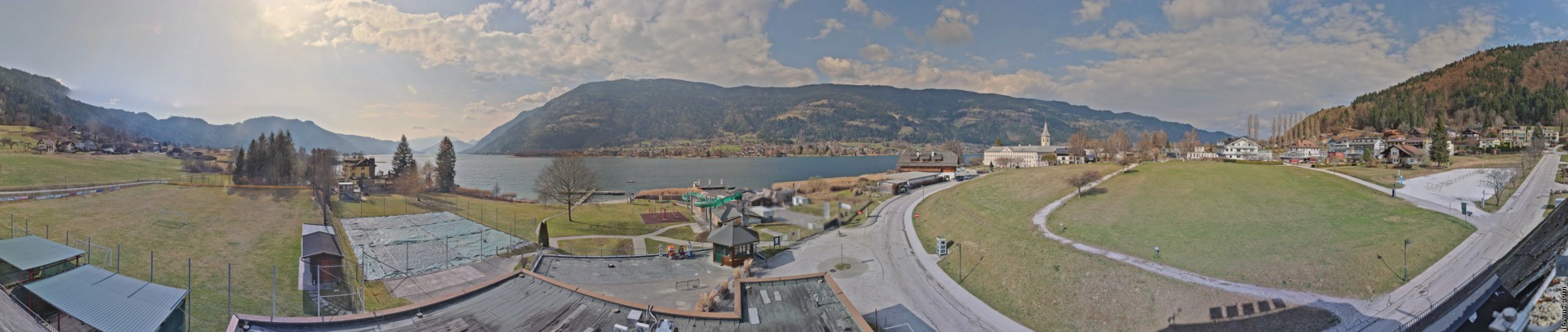 Archiv Foto Webcam Panorama vom Ossiacher See