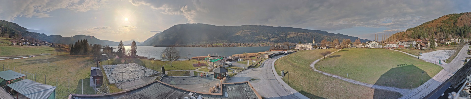 Archiv Foto Webcam Panorama vom Ossiacher See