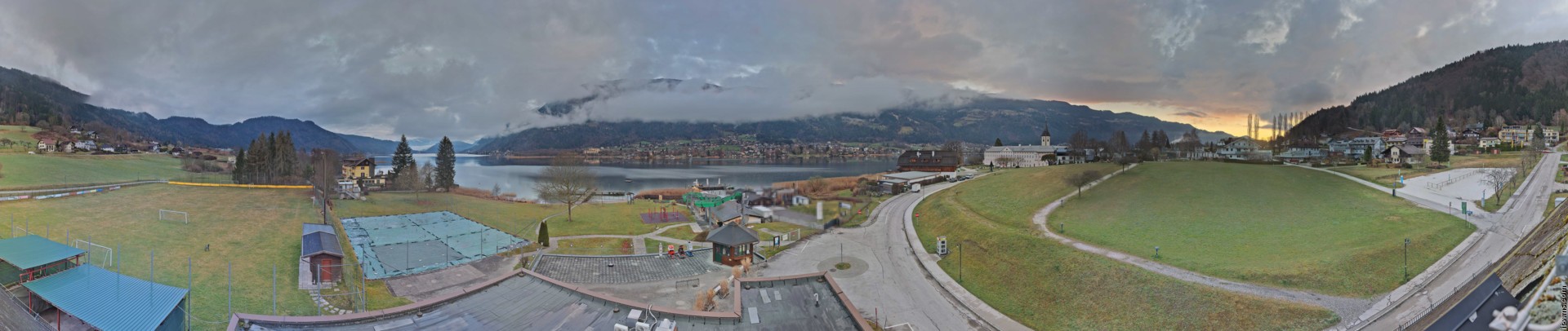 Archiv Foto Webcam Panorama vom Ossiacher See