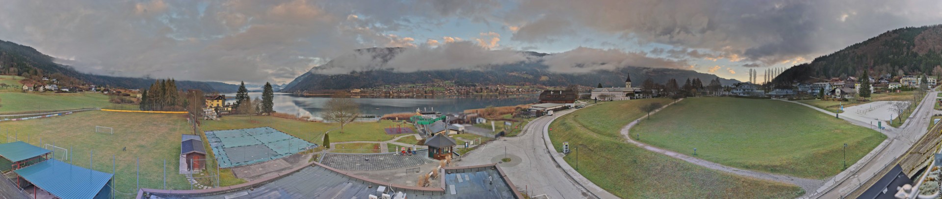 Archiv Foto Webcam Panorama vom Ossiacher See