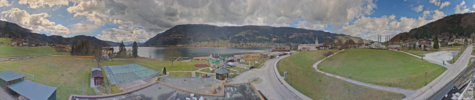 Archiv Foto Webcam Panorama vom Ossiacher See