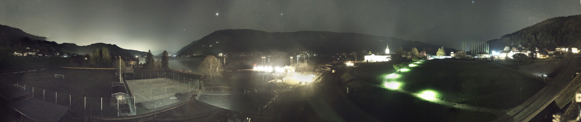 Archived image Webcam Panorama view Lake Ossiach