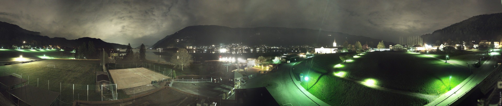 Archived image Webcam Panorama view Lake Ossiach
