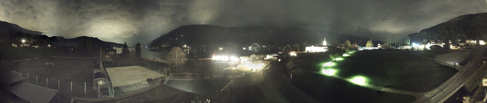 Archived image Webcam Panorama view Lake Ossiach