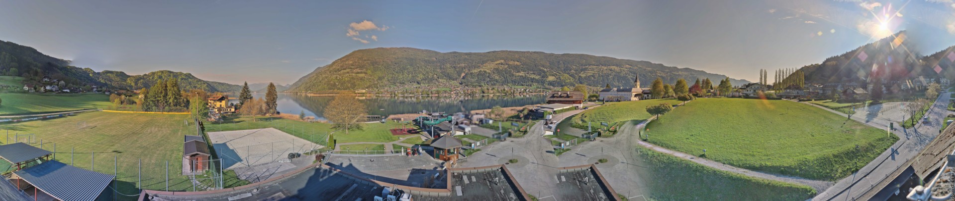 Archiv Foto Webcam Panorama vom Ossiacher See