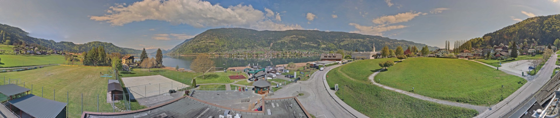 Archiv Foto Webcam Panorama vom Ossiacher See