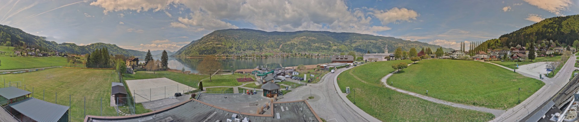 Archiv Foto Webcam Panorama vom Ossiacher See