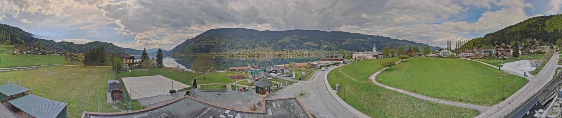 Archiv Foto Webcam Panorama vom Ossiacher See